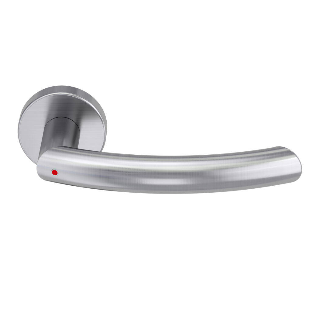 Türgriffgarnitur AMICO 340 Klipptechnik Rosetten rund smart2lock R Edelstahl matt