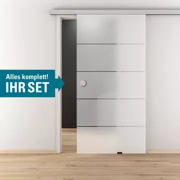 Schiebetür-Set ONTARIO mit Softeinzug