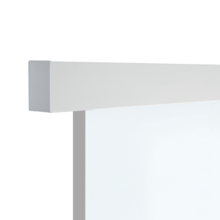 Schiebetürsystem STS_419, Oberfläche Alu EV1, Anzahl Türflügel und Breite 2m 1-flügelig, Set beinhaltet CIRCLE