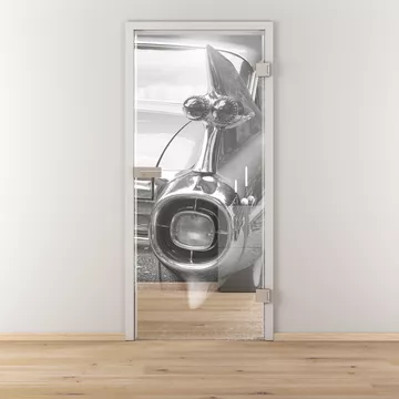 Glasdrehtür NOVA 620, Blickdichte klar, Bohrungsart Studio/Office