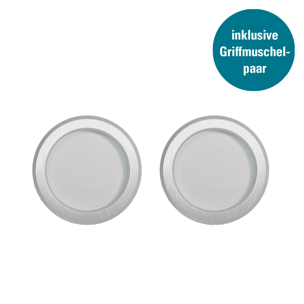 Schiebetürsystem NOVA 406 PREMIUM Wandmontage/Glastür 1,9m 1-flg. Alu EV1 Klebe-GM