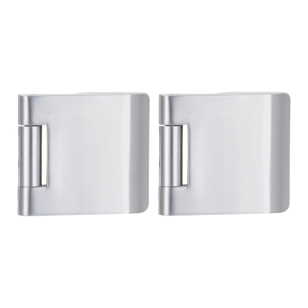 Bandpaar inkl. Rahmenteile NOVA SKS 62 Office Holzzarge Edelstahl-Optik matt